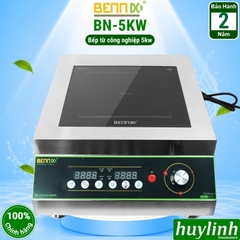 Bếp điện từ đơn công nghiệp Bennix BN-5KW - 5000W - Phù hợp cho quán - nhà hàng - khách sạn