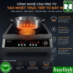 Bếp điện từ đơn công nghiệp Bennix BN-5KW - 5000W - Phù hợp cho quán - nhà hàng - khách sạn