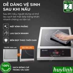 Bếp điện từ đơn công nghiệp Bennix BN-5KW - 5000W - Phù hợp cho quán - nhà hàng - khách sạn