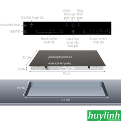 Bếp từ đôi Electrolux EHI7260BA