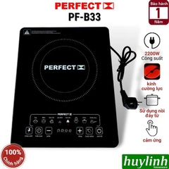 Bếp Điện Từ Đơn Perfect PF-B33 - Công Suất 2200W