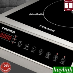 Bếp điện từ đơn công nghiệp Tiross TS8043 - 3500W - Phù hợp cho quán - nhà hàng - khách sạn