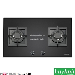 Bếp Gas Âm 2 Vùng Nấu Hafele HC-G783B - 533.02.849