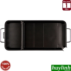 Bếp nướng điện Hàn Quốc 2 trong 1 Tiger Queen SQ-1400G - 2 ngăn