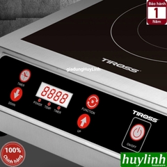 Bếp điện từ đơn công nghiệp Tiross TS8042 - 3500W - Phù hợp cho quán - nhà hàng - khách sạn
