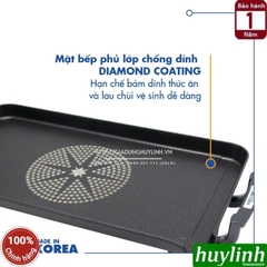 Bếp - vỉ nướng điện Hàn Quốc Korea King KGS-253