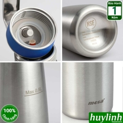Bình xịt kem tươi Mosa 500ml và 1000ml (0.5 lít và 1 lít) - Chính hãng JBU