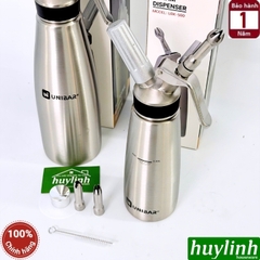 Bình xịt kem tươi Unibar UBK-500 (500ml) - UBK-1000 (1000ml)