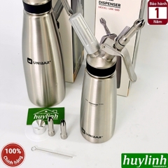 Bình xịt kem tươi Unibar UBK-500 (500ml) - UBK-1000 (1000ml)