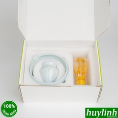 Bộ dụng cụ 4 món đánh Matcha Chasen trà xanh bằng sứ