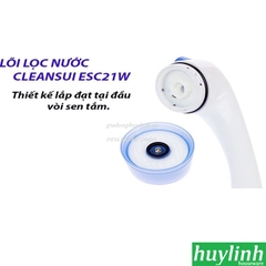 Bộ 2 lõi lọc Cleansui ESC21W dùng cho thiết bị lọc vòi sen Cleansui ES201W