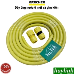 Bộ dây ống nước kết nối 6 mét và phụ kiện Karcher 9.653-725.0 - Sản xuất tại Đức