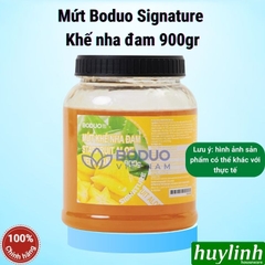 900gr - Mứt Boduo Signature - Xoài - Chanh Leo - Đào hồng - Dâu Tây - Vải - Cherry - Nho Xanh - Thơm Dứa - Dâu Tây