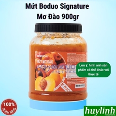 900gr - Mứt Boduo Signature - Xoài - Chanh Leo - Đào hồng - Dâu Tây - Vải - Cherry - Nho Xanh - Thơm Dứa - Dâu Tây