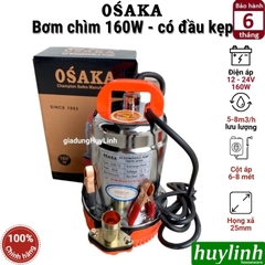 Máy bơm chìm Osaka 160W - 12V/24V - bơm chống ngập