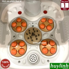 Bồn ngâm massage chân Seka SK195 - 4 mâm xoay + sục khí + điều khiển từ xa