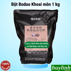 Bột Boduo 1kg - Nguyên liệu pha chế (Bột sữa - Bột Mix - Kem Trứng - Socola - Khoai môn)