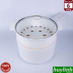 Ca nấu lẩu siêu tốc đa năng Perfect PF-M3 - 1.5 lít - Có xửng hấp