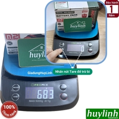 Cân điện tử nhà bếp Promix CTDP-06 - Chống nước - tối đa 5000g - 4 đơn vị cân - Đồng hồ đếm ngược