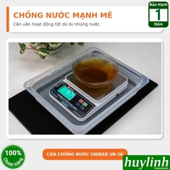 Cân điện tử nhà bếp chống nước Unibar UDC-3K (UB-3K) - có chức năng đếm số lượng
