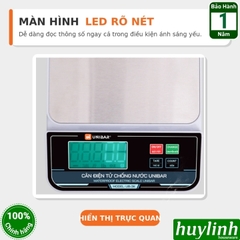 Cân điện tử nhà bếp chống nước Unibar UDC-3K (UB-3K) - có chức năng đếm số lượng