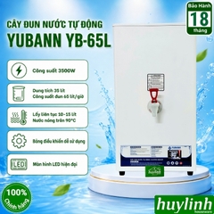 Máy - Cây đun nước nóng tự động Yubann YB-65L - dung tích 35 lít - công suất 65 lít/h