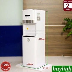 Cây nước nóng lạnh 3 vòi Fujie WD6500C - Làm lạnh bằng Block