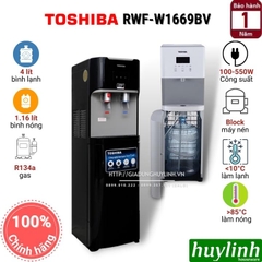 Cây nước nóng lạnh Toshiba RWF-W1669BV-K1 - Đen