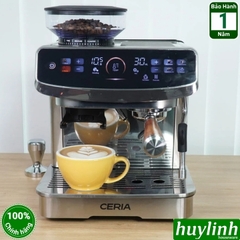 Máy pha cà phê Ceria Barista CB-30S - tích hợp máy xay cafe