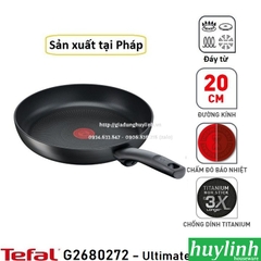 Chảo chiên đáy từ Tefal Ultimate 20cm - G2680272 - Sản xuất tại Pháp