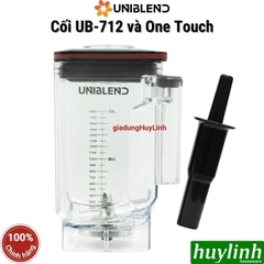 Cối Lẻ Máy Xay Sinh Tố Uniblend UB-712 Và One Touch - 1.8 Lít