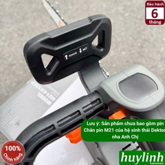 Máy cưa xích dùng pin Dekton M21-CX12CP - lam 12 inch (30cm) - Motor không chổi than