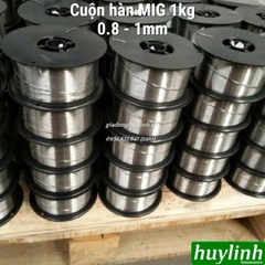 Cuộn dây hàn mig không khí 1kg- Loại 1.0