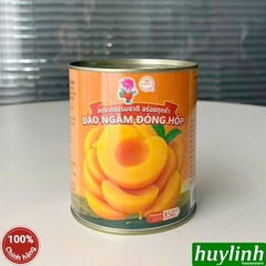 Đào ngâm đóng hộp ShuangFu 450gr và 850gr