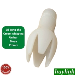 Đầu hoa tuy-lip sử dụng cho bình xịt kem tươi Mosa - Unibar - Promix - Whip-it