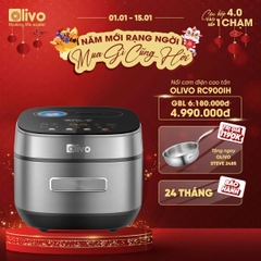 Nồi cơm điện cao tần Olivo RC-900IH - Lòng nồi inox 316 1.5 lít - chống dính tự nhiên