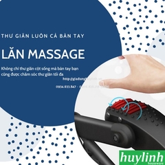 Ghế xếp gấp thư giãn Kachi MK234 - Có lăn massage tay - Tặng khay để ly - Tải trọng 300kg