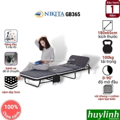 Giường xếp gấp 3 khúc Nikita GB365 - 180x65cm