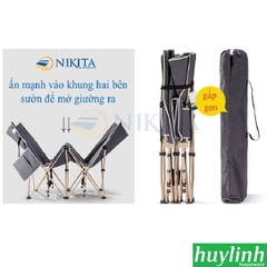 Giường xếp gấp văn phòng Nikita TT01 (186x70cm)