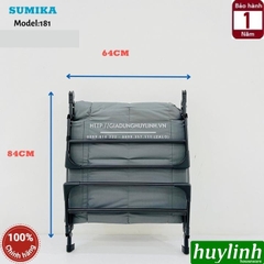 Giường xếp gấp văn phòng Sumika 181 - Tải trọng 300kg - 197x64cm