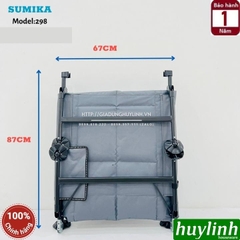 Giường xếp gấp văn phòng Sumika 298 - Tải trọng 300kg - 204x67cm