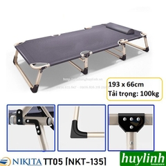 Giường xếp gấp văn phòng Nikita TT05 [NKT-135] - 193x66cm