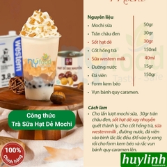 900gr - Hạt dẻ xay nhuyễn ShuangFu - Nguyên liệu trà sữa pha chế làm bánh