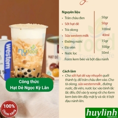 900gr - Hạt dẻ xay nhuyễn ShuangFu - Nguyên liệu trà sữa pha chế làm bánh