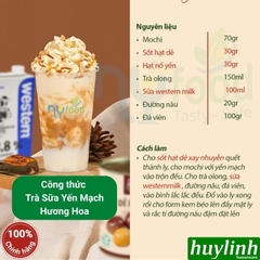 900gr - Hạt dẻ xay nhuyễn ShuangFu - Nguyên liệu trà sữa pha chế làm bánh