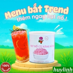Hạt nổ củ năng - yến mạch - lúa mạch Shuangfu 850gr - Giòn Dai Làm Topping Trà Sữa, Nguyên Liệu Pha Chế