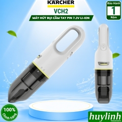 Máy hút bụi cầm tay dùng pin Karcher VCH2 - 7.2V