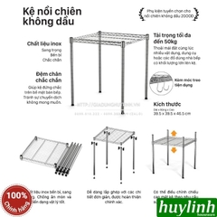 Kệ đa năng cho nồi chiên không dầu 2Good