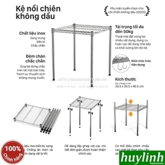 Kệ đa năng cho nồi chiên không dầu 2Good