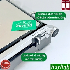 Kẹp - vỉ nướng điện đa năng Tiross TS9657 - 2000W